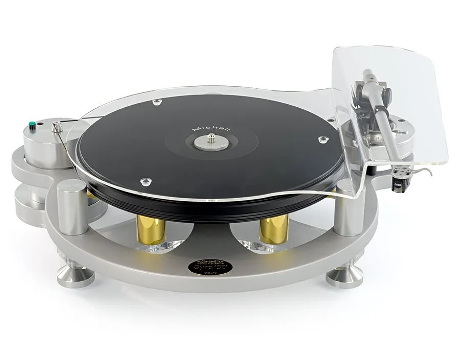 Michell Engineering Gyro SE GyroDec Turntable Bundle with T8 Arm/Record Clamp/UniCover, product image from Hifiheaven
