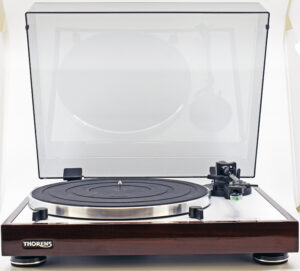 Thorens TD 402 DD Direct-Drive Turntable with Cartridge (High-Gloss Walnut)
