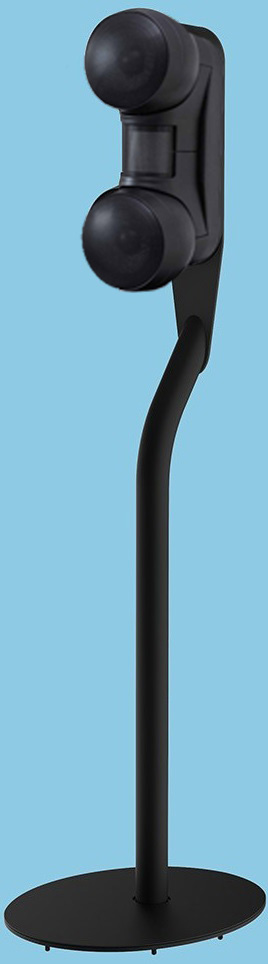 Gallo Acoustics Strada 2 Black Side Speaker with Floorstand, product image from Hifiheaven