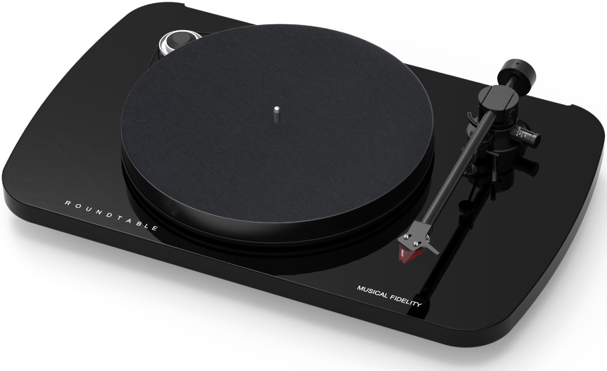 Musical Fidelity Roundtable S Turntable with Cartridge (Black), product image from Hifiheaven