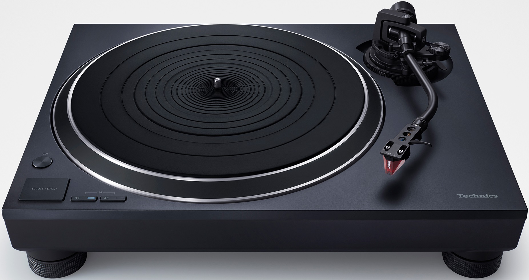 Technics SL-1500C-K Premium Class Direct Drive Turntable with Ortofon 2M Red Cartridge (Black), product image from Hifiheaven