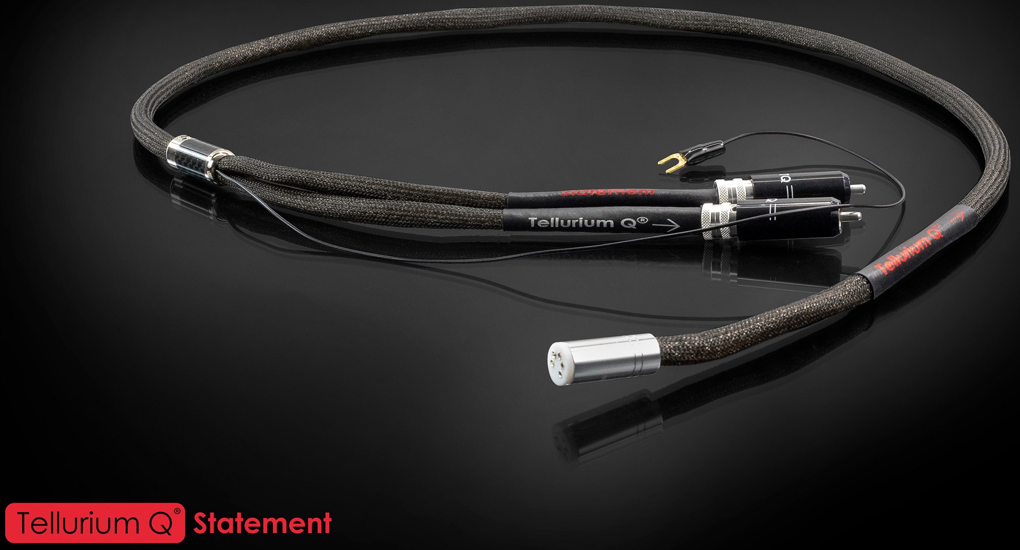 Tellurium Q Statement Din to Phono RCA Cable (1 meter), product image from Hifiheaven