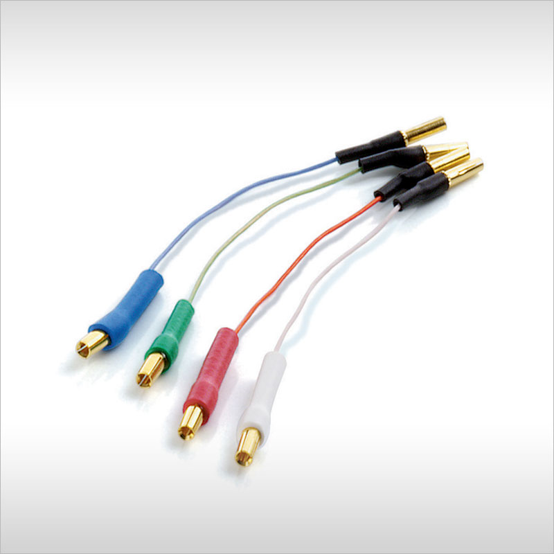 Clearaudio Headshell Lead Set – Copper AC008, product image from Hifiheaven
