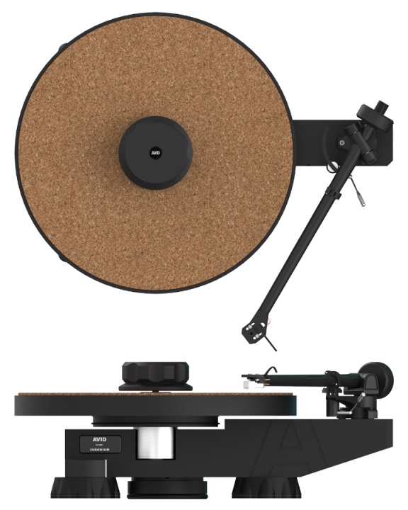 AVID Ingenium Plug&Play Turntable with Aluminum Platter Upgrade and Cartridge - Image 4