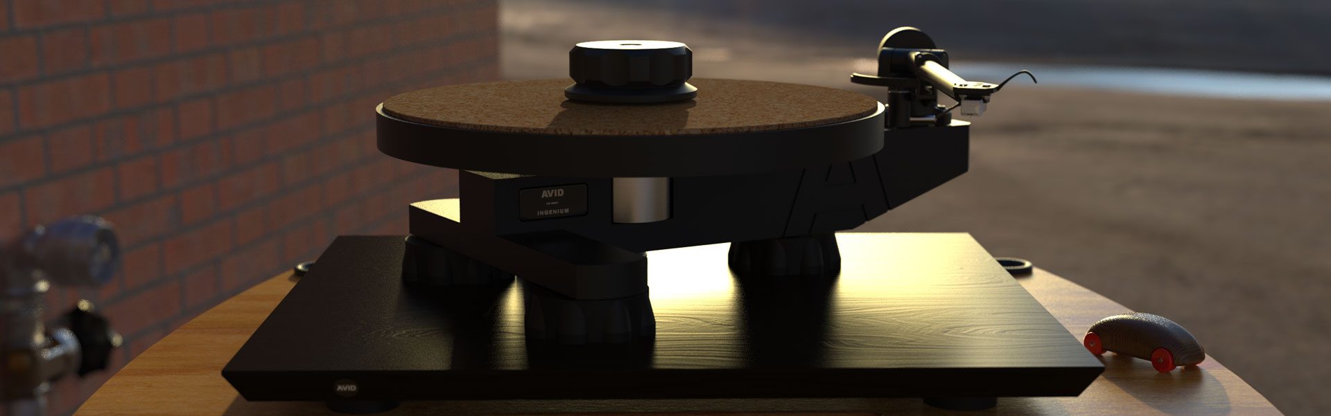 AVID Ingenium Plug&Play Turntable with Aluminum Platter Upgrade and Cartridge - Image 3
