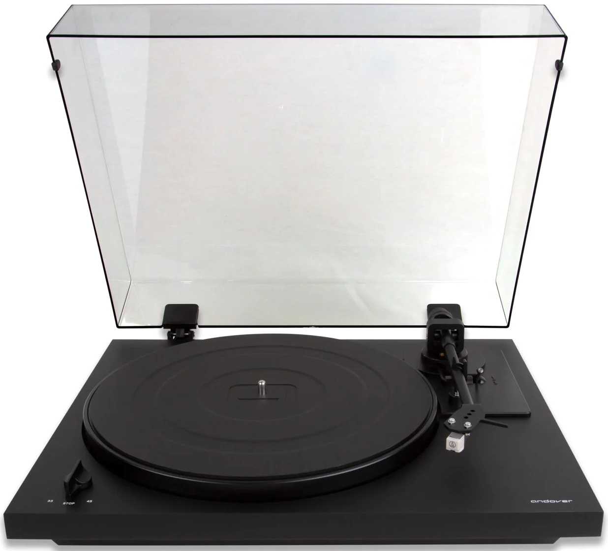 Andover Audio SpinDeck 2 Turntable with Cartridge (Black), product image from Hifiheaven