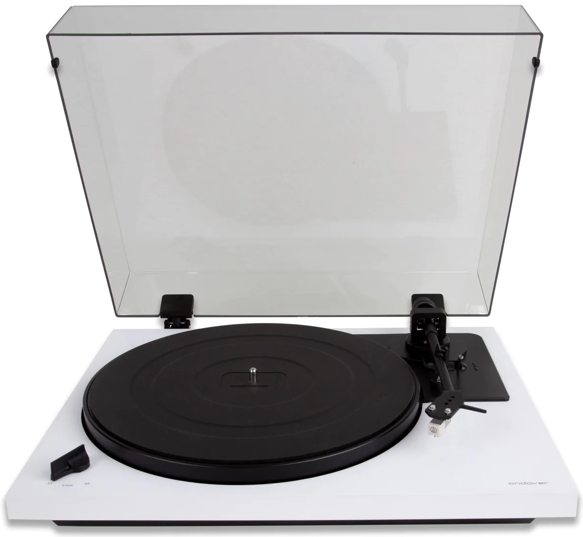 Andover Audio SpinDeck 2 Turntable with Cartridge (White), product image from Hifiheaven