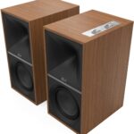 Klipsch The Sevens Hi-Res Powered Stereo Speakers (Walnut) - Image 6