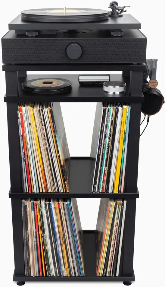 Andover Audio SpinStand Audio Component & Record Rack/Stand (Black), product image from Hifiheaven