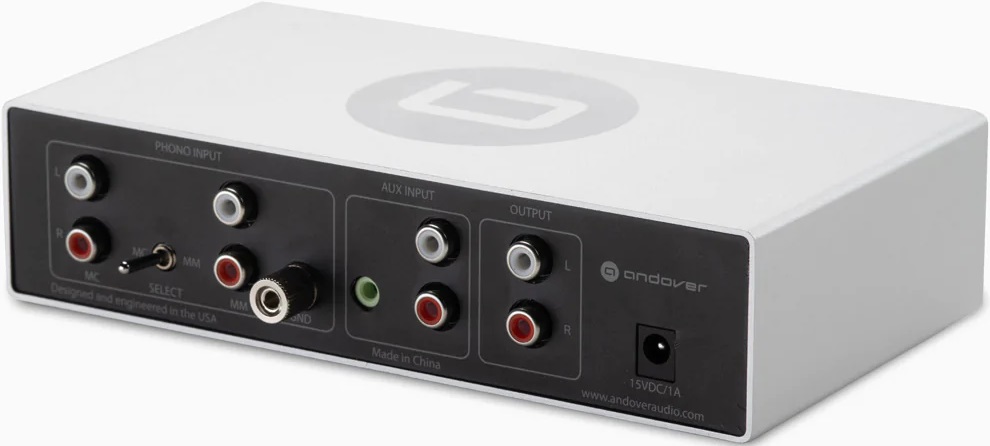 Andover Audio SpinStage MM/MC Ultra Low-Noise Phono Preamplifier - Image 4