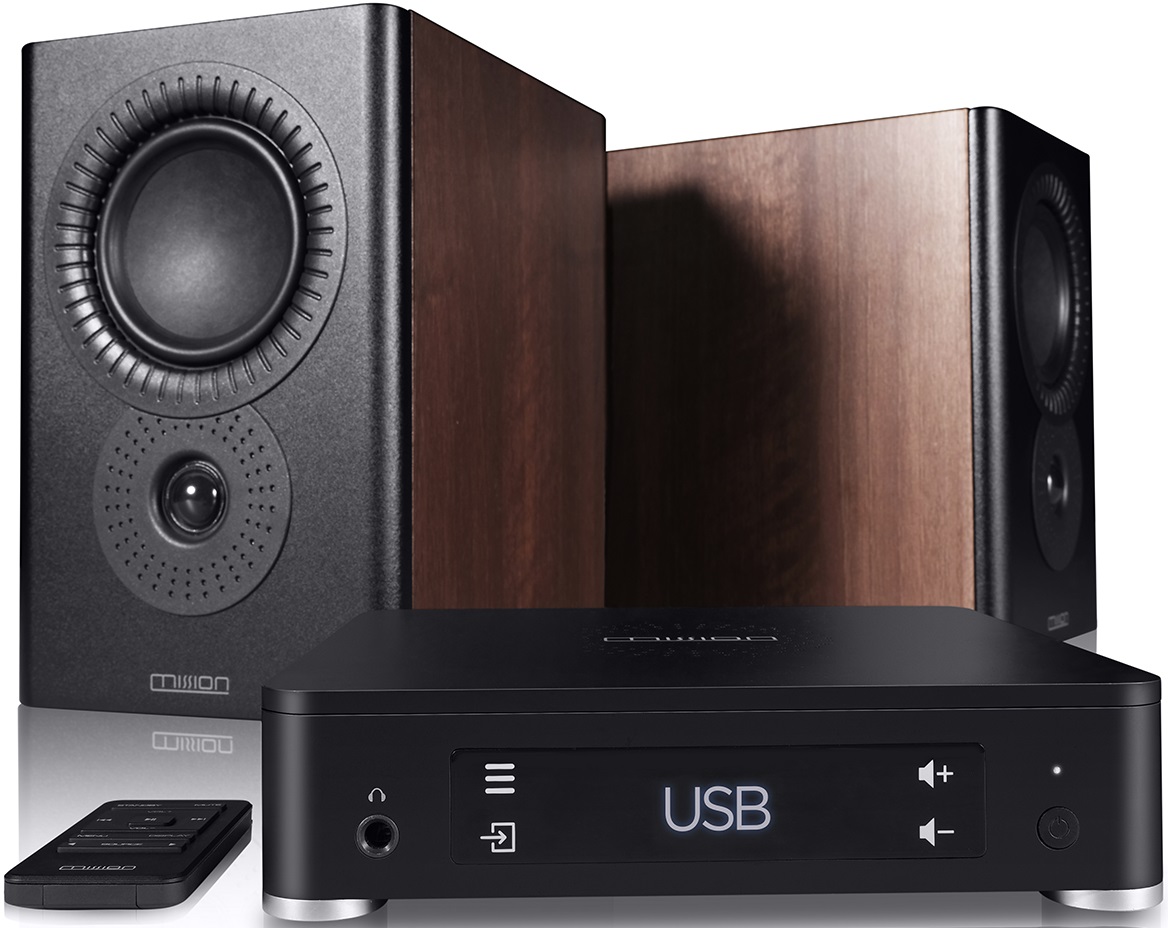 MISSION LX CONNECT Wireless Speaker System (Walnut), product image from Hifiheaven