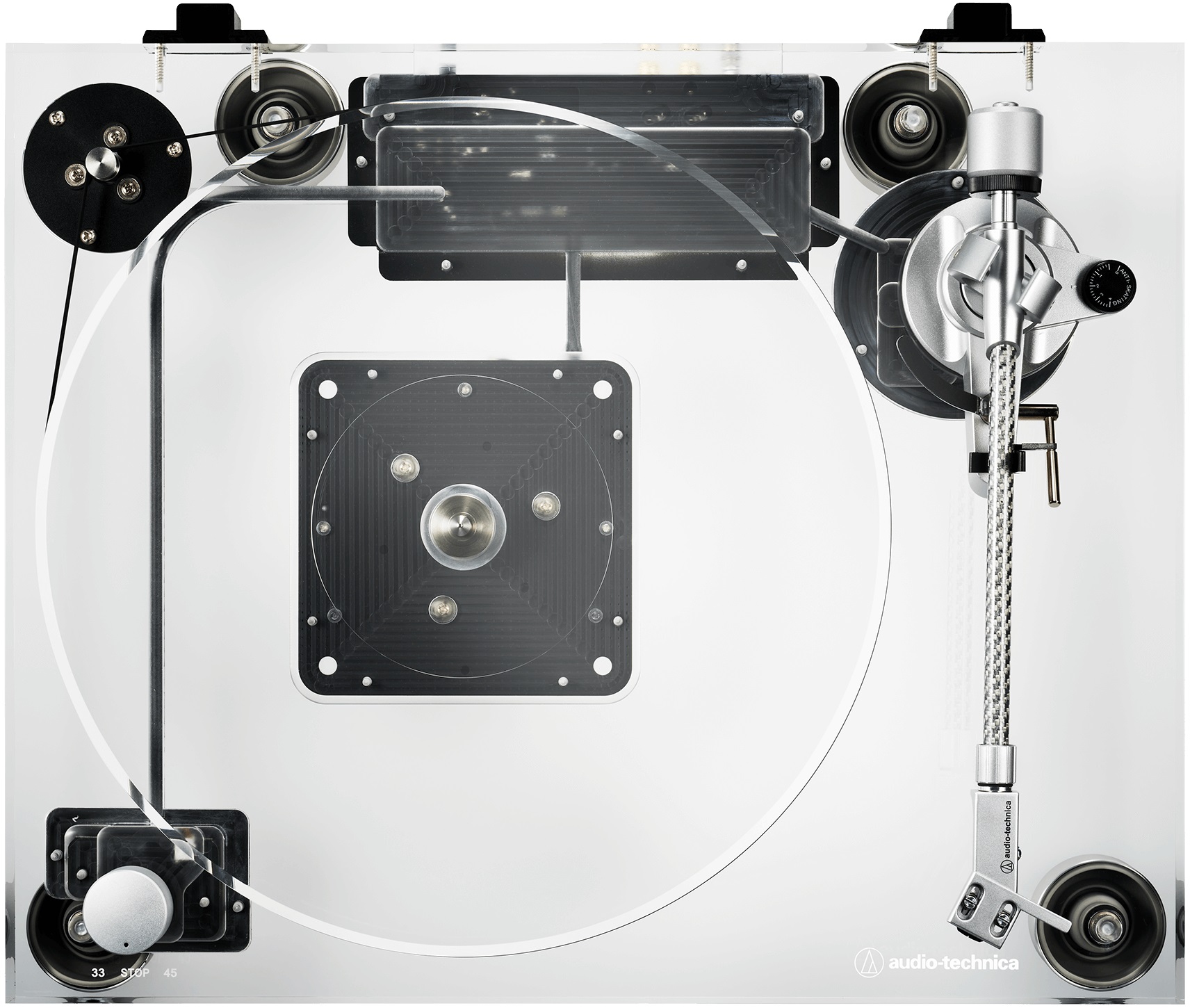 Audio-Technica AT-LP2022 60th-Anniversary Fully-Manual Belt-Drive Turntable - Image 6