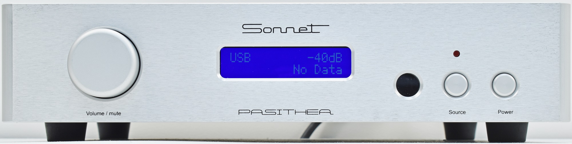 Sonnet Digital Audio Pasithea Flagship DAC Digital to Analog Converter (Silver), product image from Hifiheaven