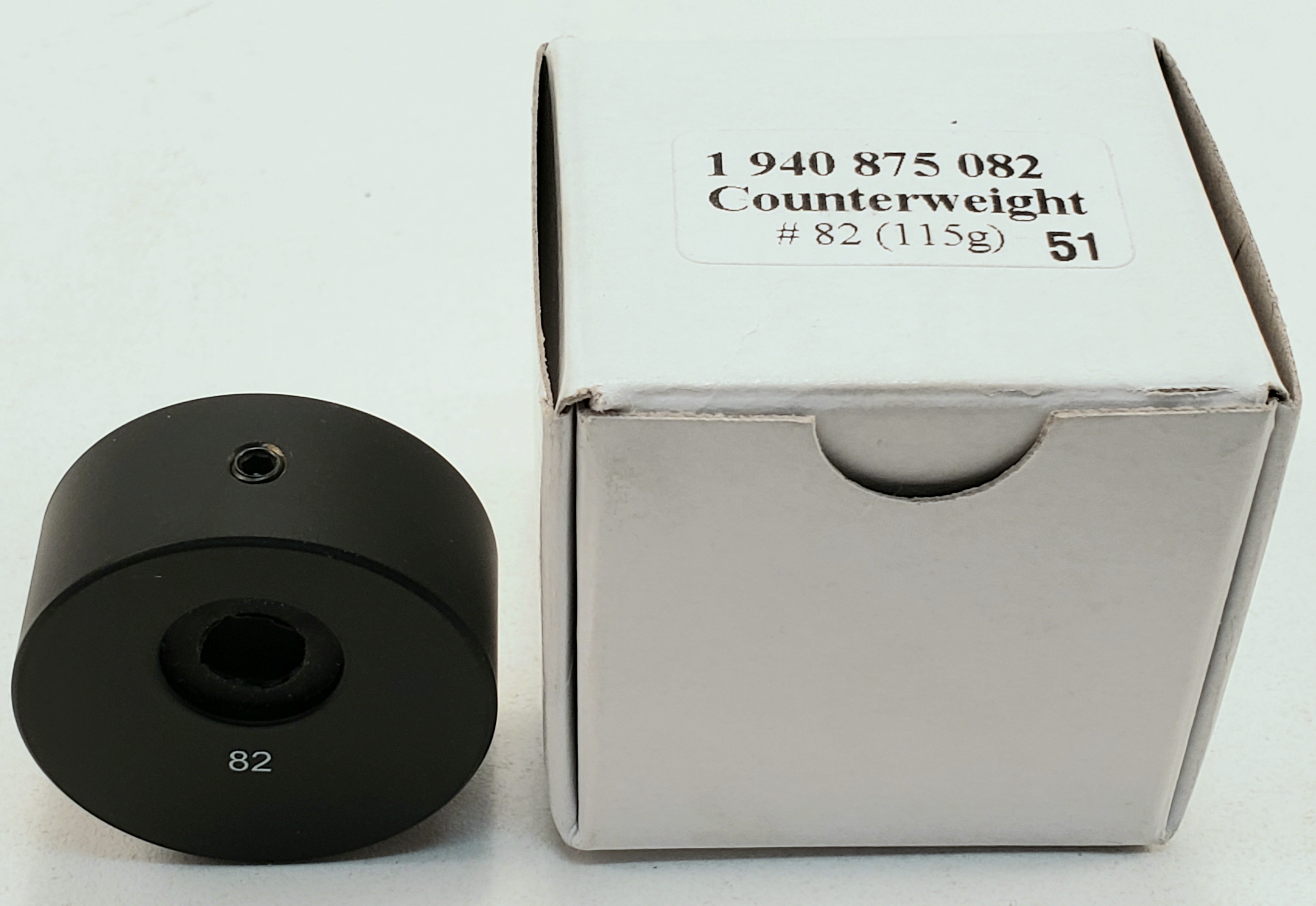 Musical Fidelity Counterweight for RoundTable S Turntable pn 1 940 875 082, #82, 115g - Image 4