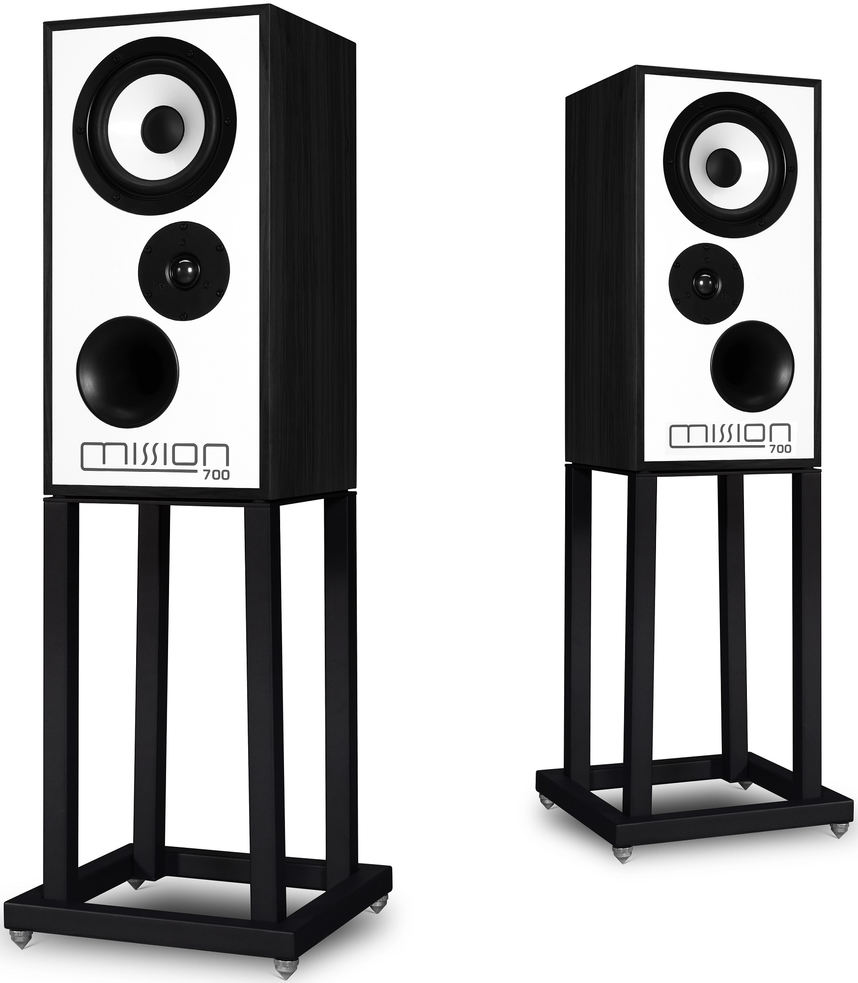 MISSION 700 Classic Loudspeakers with Stands (Black Oak, PAIR), product image from Hifiheaven