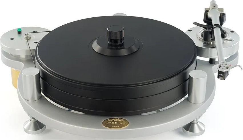 Michell Engineering Orbe SE Turntable Bundle with TecnoArm2 Arm/Record Clamp/Dust Cover, product image from Hifiheaven
