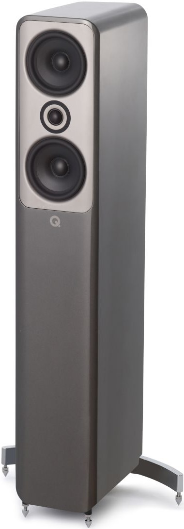 Q Acoustics Concept 50 Floorstanding Speaker (Gloss Silver, EACH), product image from Hifiheaven