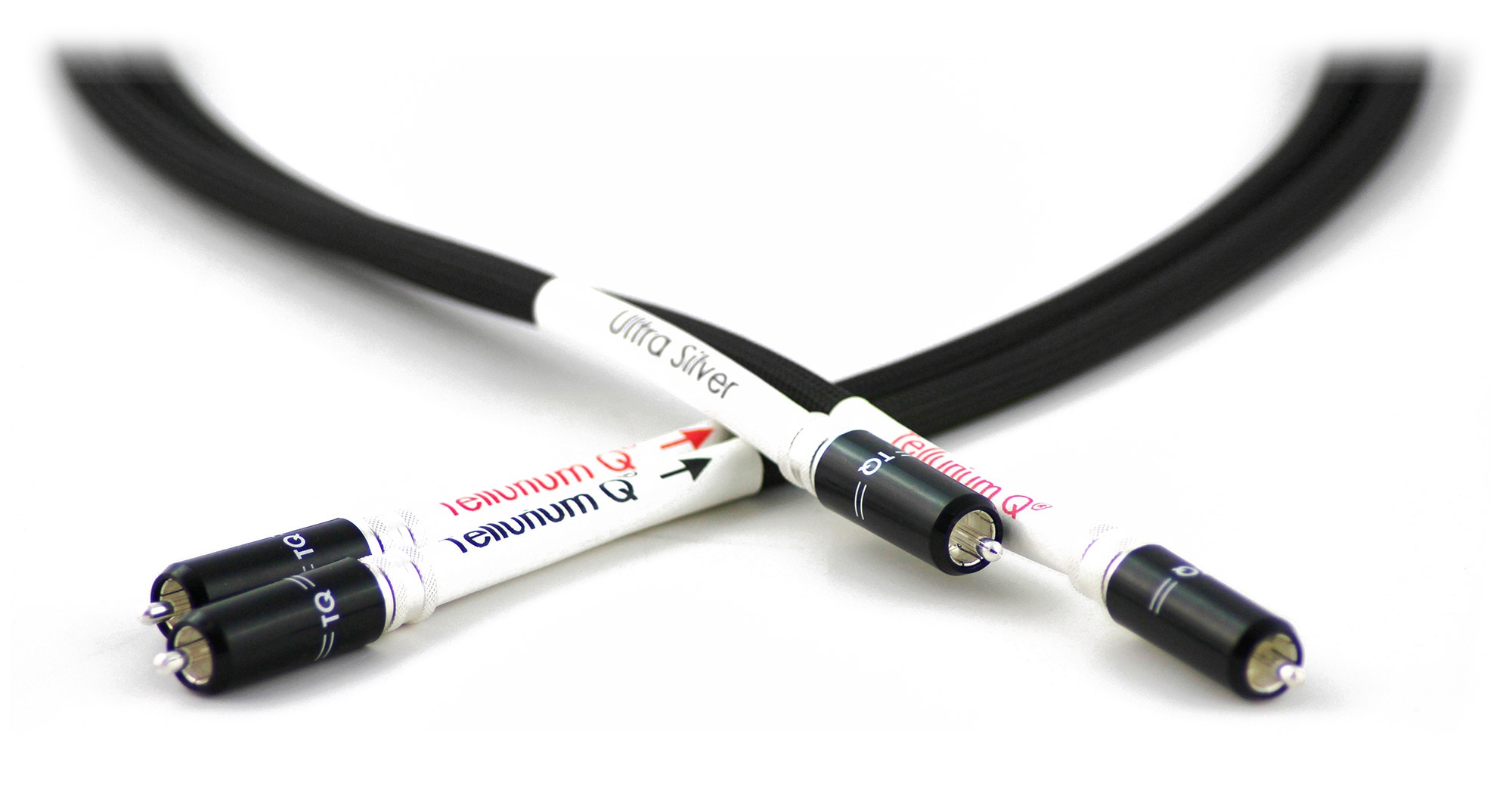 Tellurium Q Ultra Silver RCA-RCA Interconnect Cables (PAIR), product image from Hifiheaven