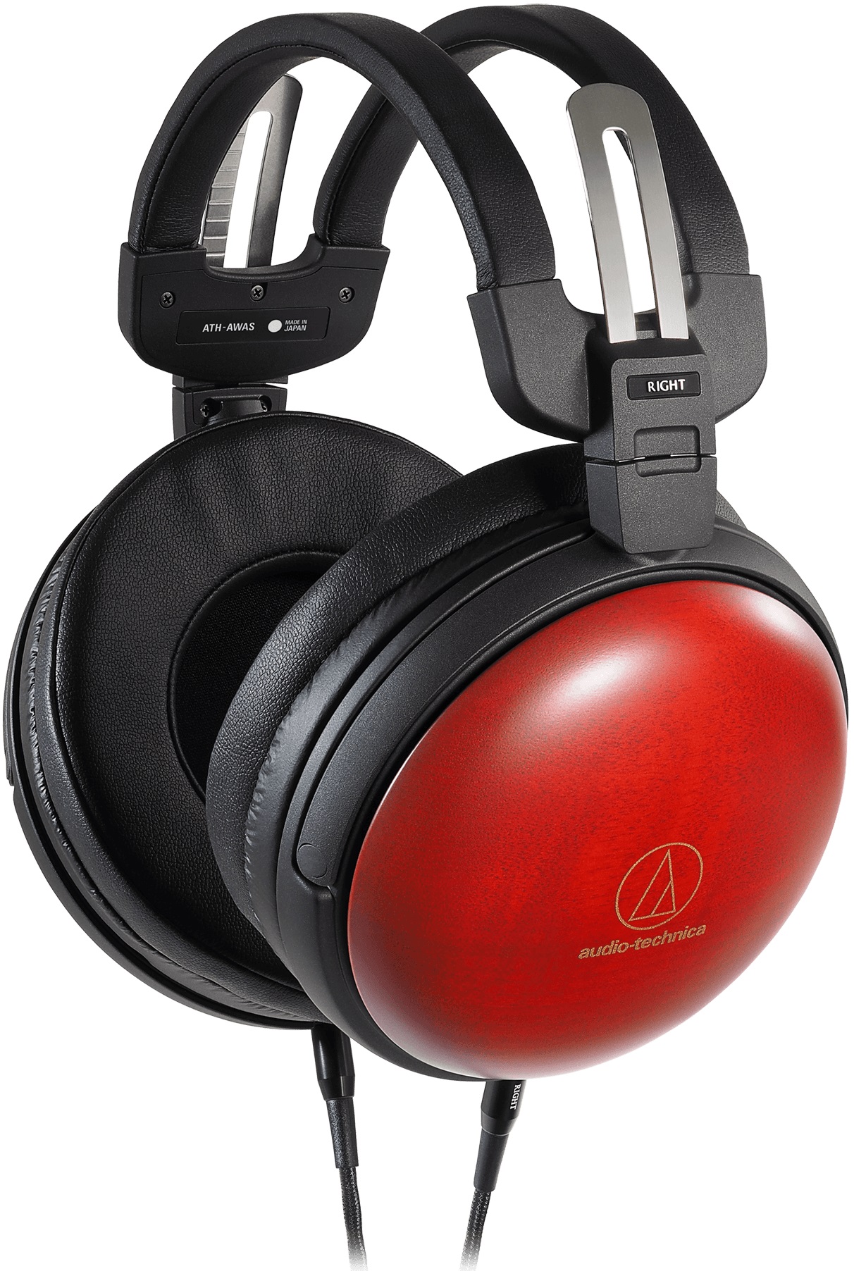 Audio-Technica ATH-AWAS Audiophile Closed-back Dynamic Wooden Headphones, product image from Hifiheaven