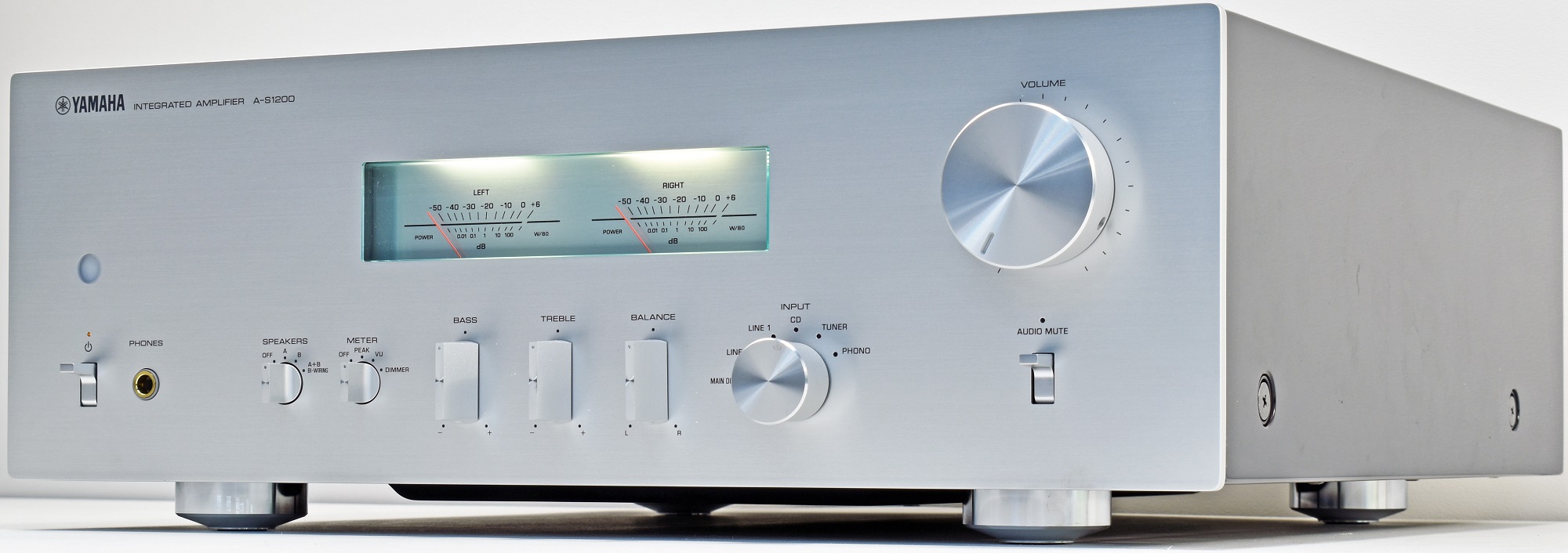 Yamaha A-S1200 Integrated Amplifier (Silver), product image from Hifiheaven