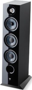 FOCAL Chora 826 3-way bass-reflex Floorstanding Speaker (Black, EACH)
