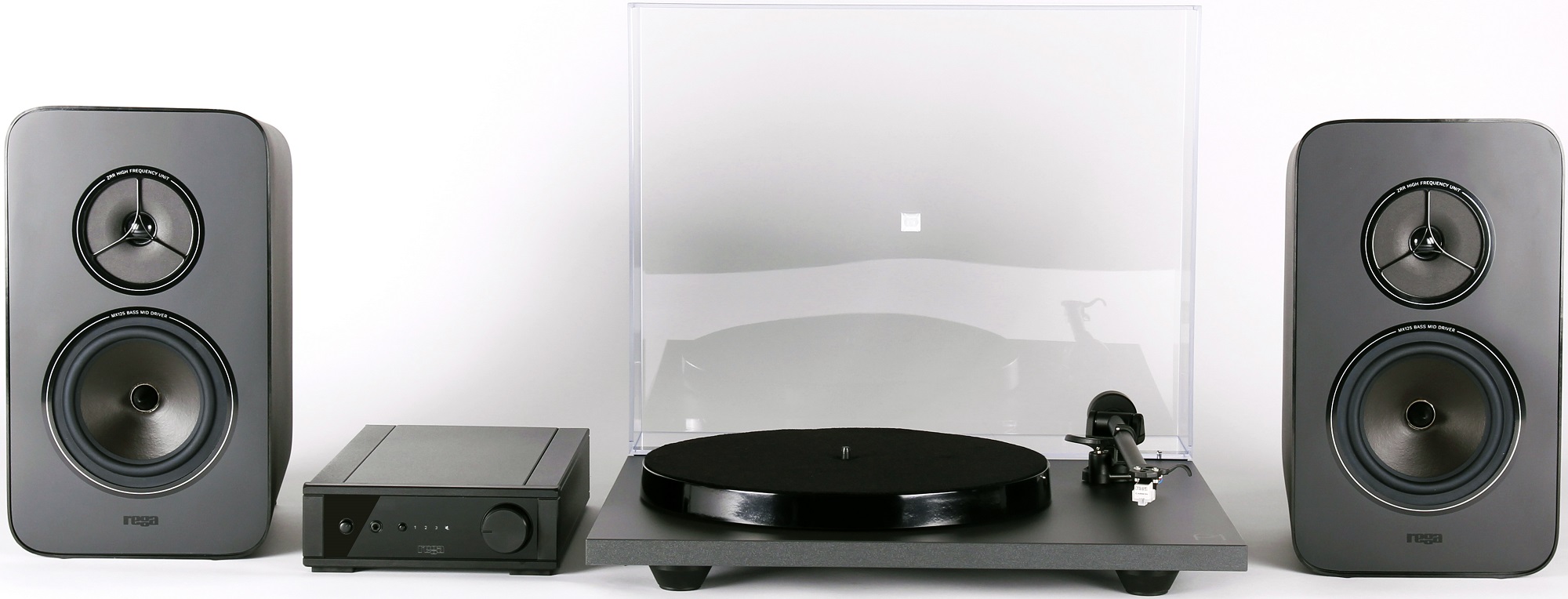 Rega SYSTEM ONE All-In-One Analogue Audio Hi-Fi System, product image from Hifiheaven