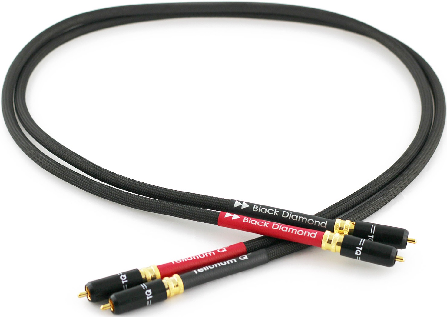 Tellurium Q Black Diamond RCA-RCA Interconnect Cables (PAIR), product image from Hifiheaven