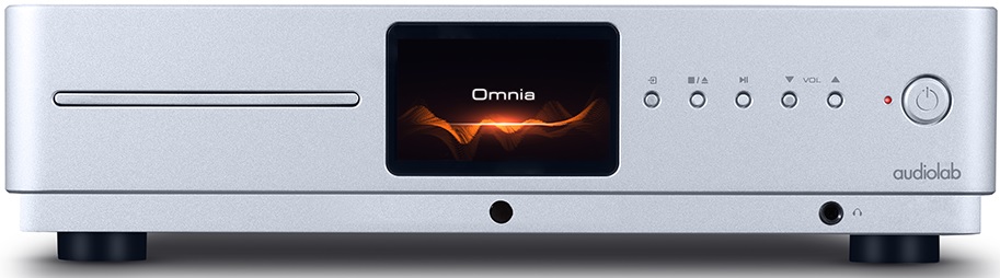 Audiolab Omnia Integrated Amp/Headphone Amp/Preamp/DAC/CD/Wireless Streaming Player (Silver), product image from Hifiheaven