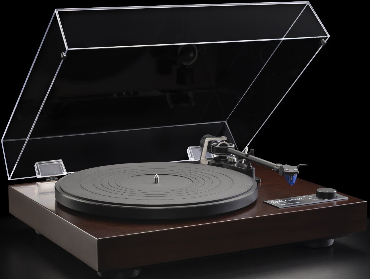 Dual CS 618Q Direct Drive Turntable with 2M Blue Cartridge (Walnut), product image from Hifiheaven