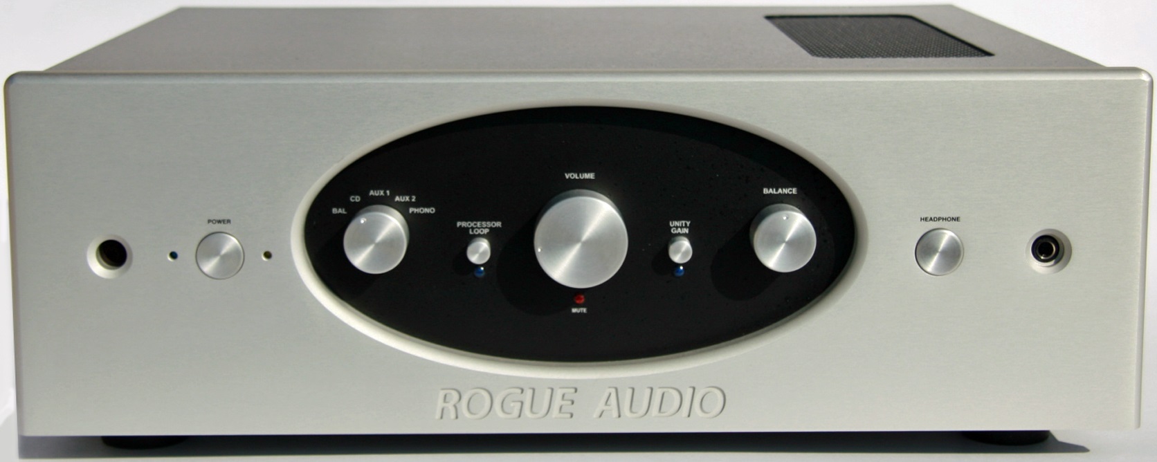 Rogue Audio Pharaoh II “DARK” Integrated Amplifier (Silver), product image from Hifiheaven