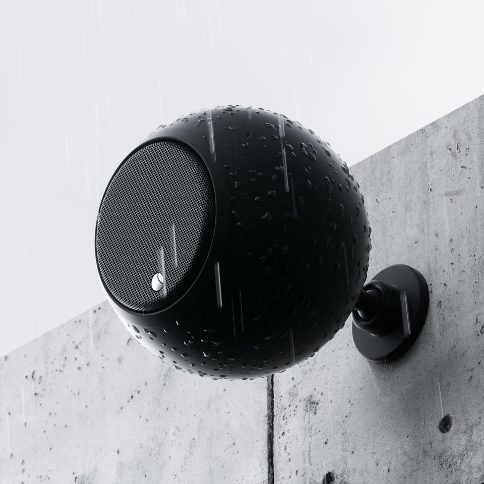 Gallo Acoustics A’Diva Habitat All-Weather/Outdoor Speaker (Satin Black), product image from Hifiheaven