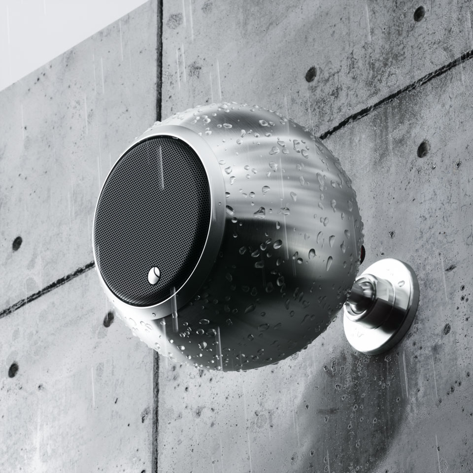 Gallo Acoustics A’Diva Habitat All-Weather/Outdoor Speaker (Stainless Steel), product image from Hifiheaven