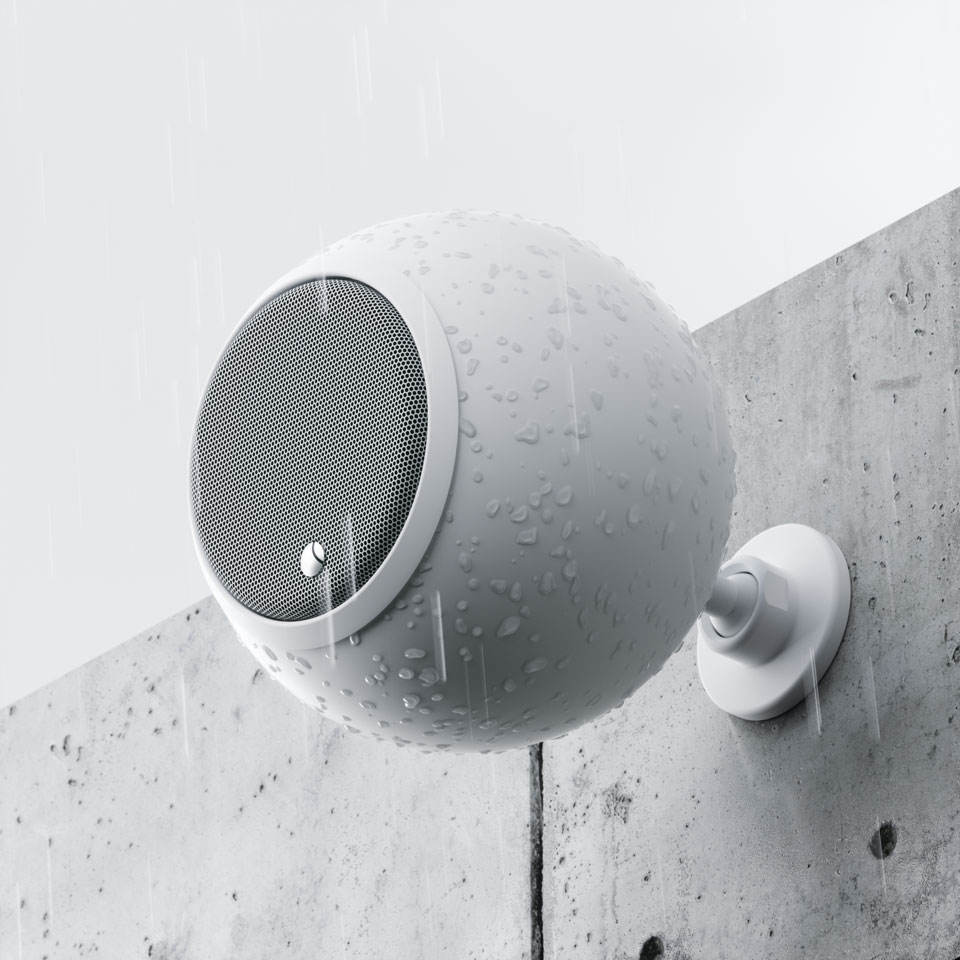 Gallo Acoustics A’Diva Habitat All-Weather/Outdoor Speaker (Satin White), product image from Hifiheaven
