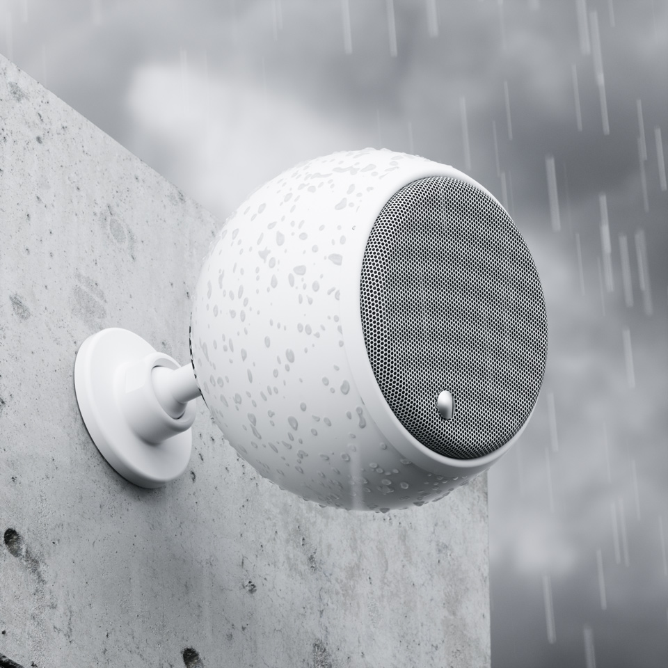 Gallo Acoustics Micro Habitat All-Weather/Outdoor Speaker (Satin White), product image from Hifiheaven