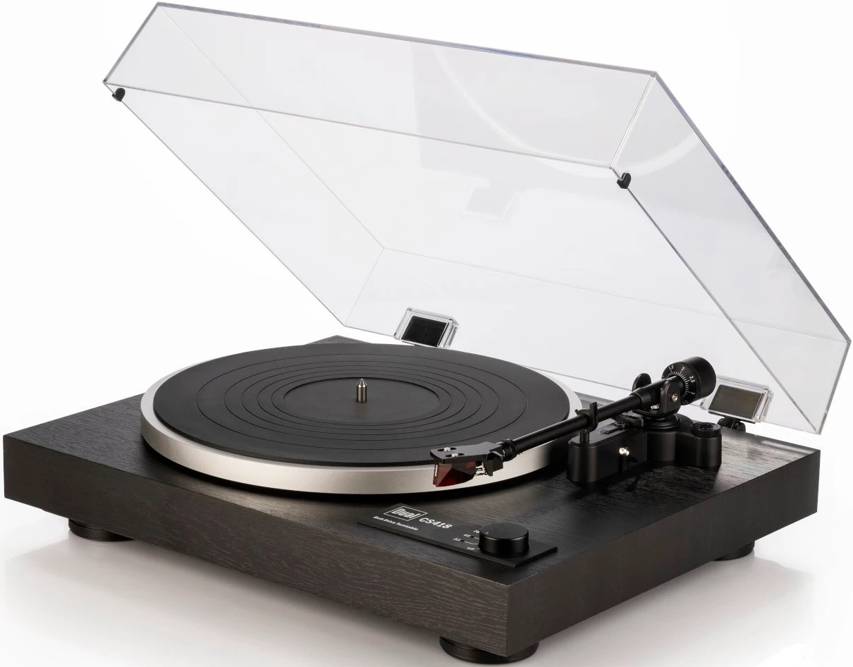 Dual CS 418 Manual 3-Speed Turntable with 2M Red Cartridge, product image from Hifiheaven
