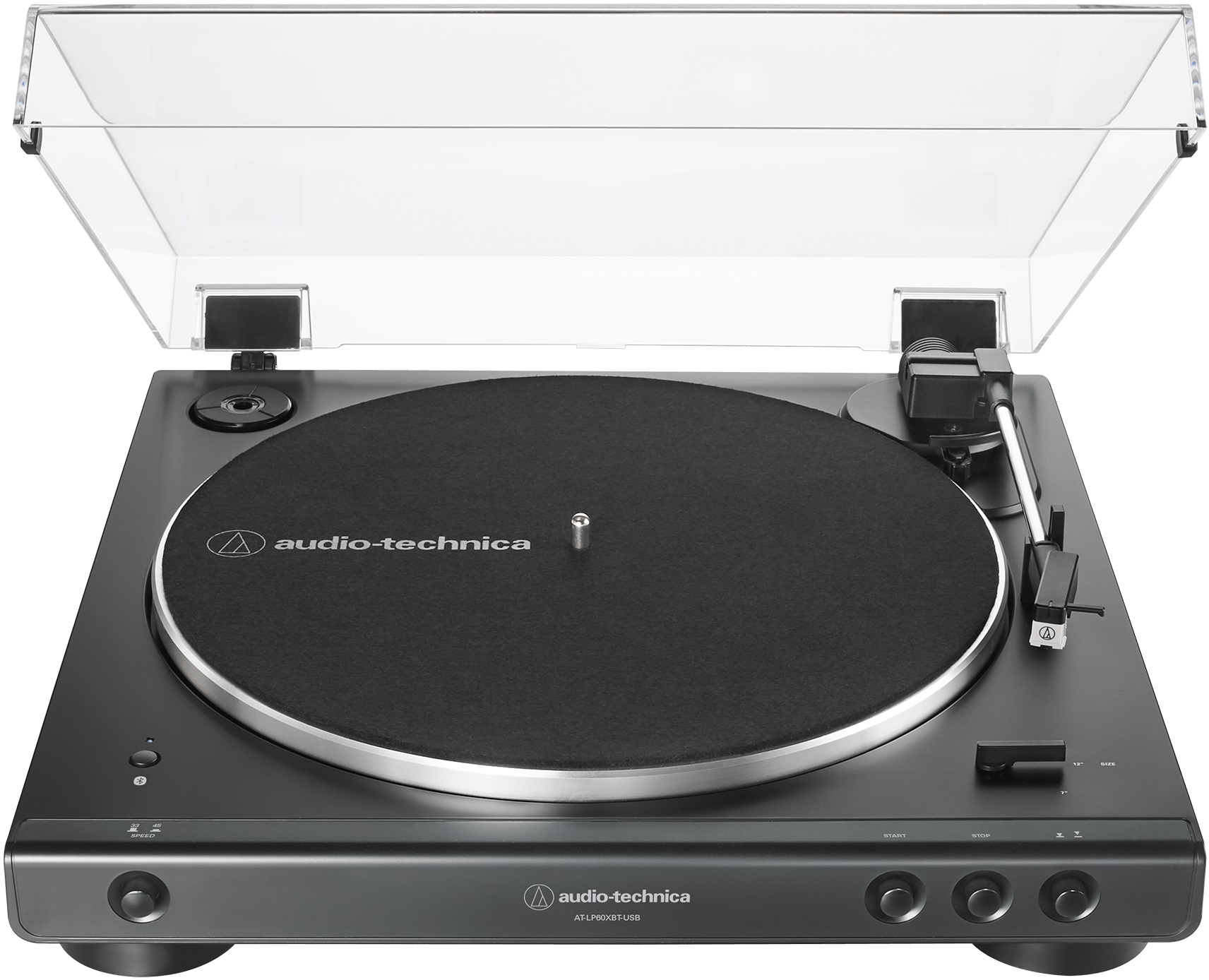 Audio-Technica AT-LP60XBT-USB-BK Fully-Auto Wireless/USB/Analog Turntable (Black), product image from Hifiheaven