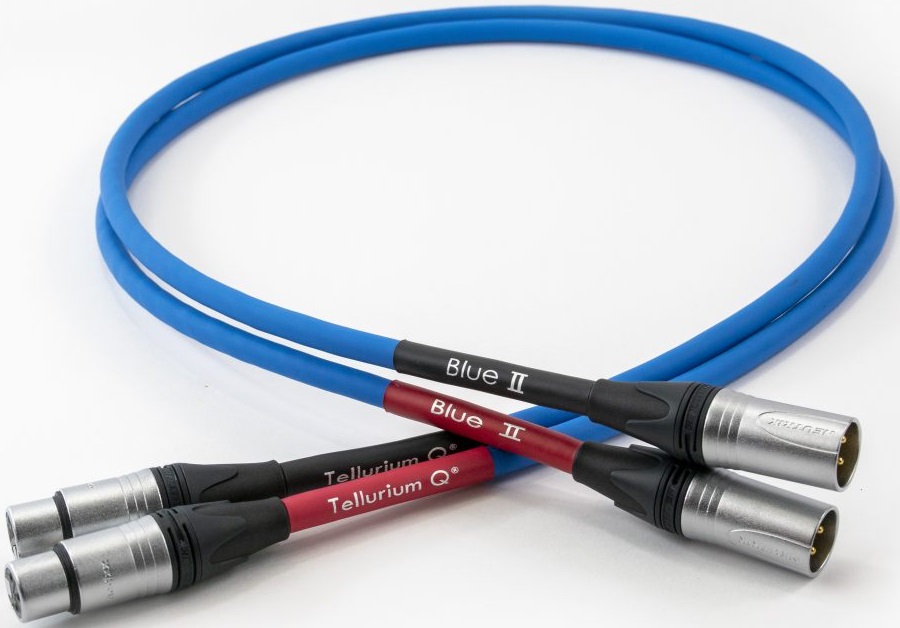 Tellurium Q Blue II XLR-XLR Interconnect Cables (PAIR), product image from Hifiheaven