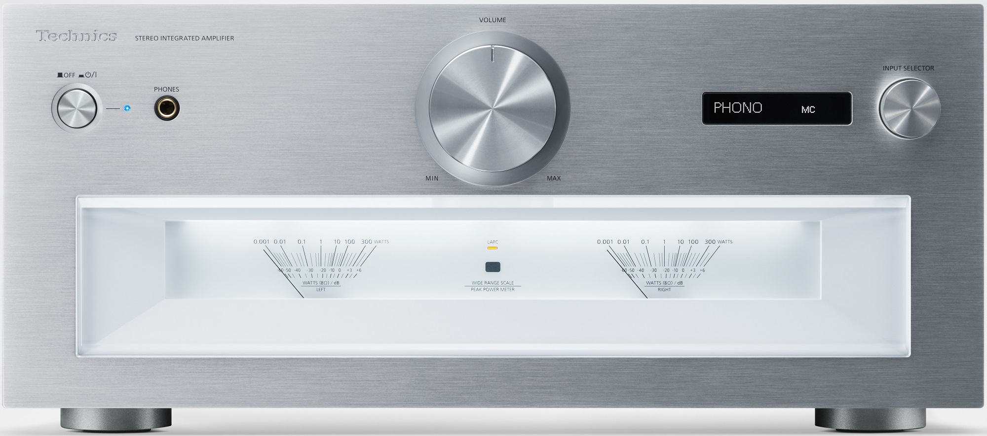 Technics Reference Class SU-R1000 Integrated Amplifier (available to demo) Silver, product image from AudioVision San Francisco