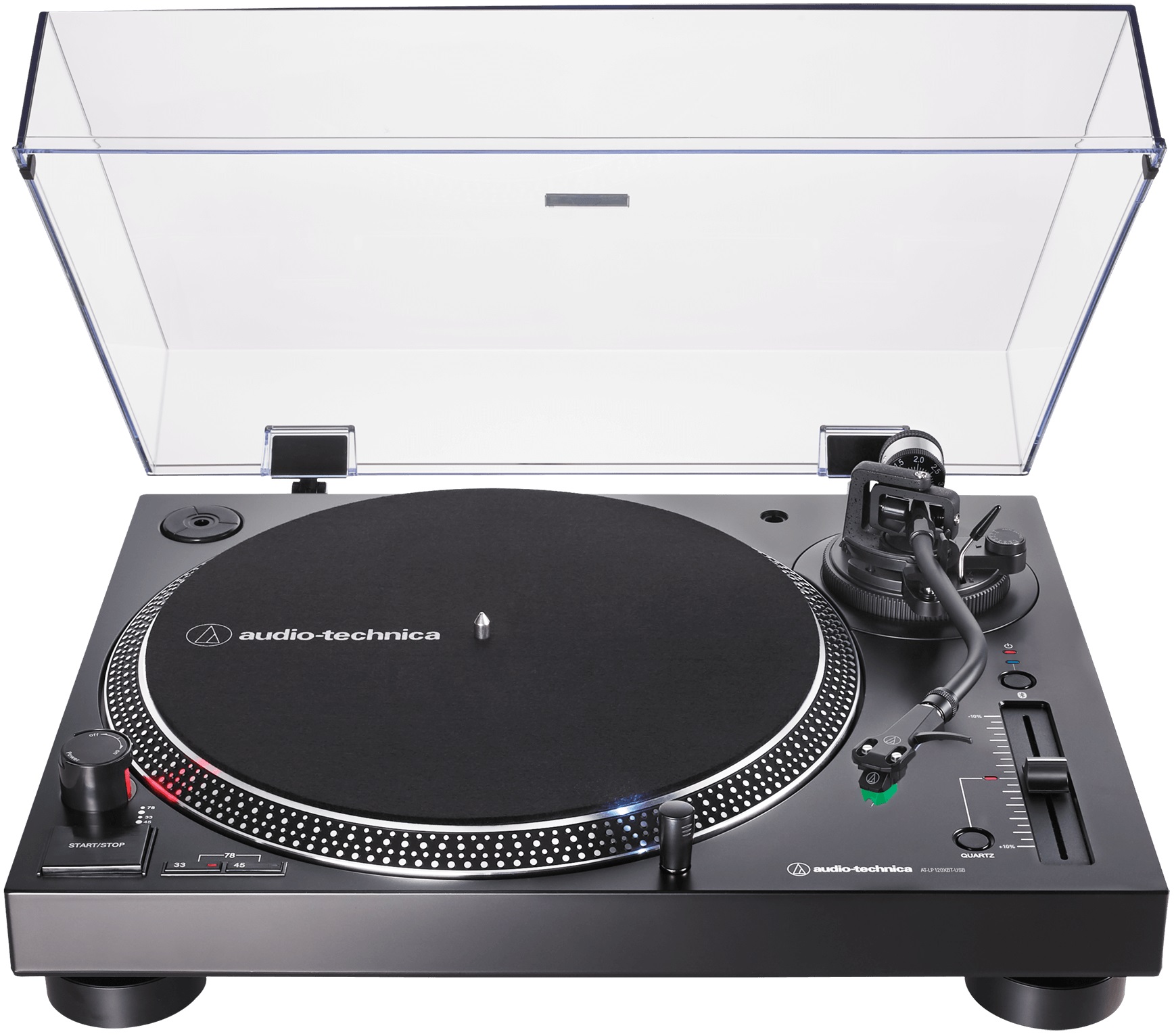 Audio-Technica AT-LP120XBT-USB-BK Bluetooth Direct-Drive Turntable (Black), product image from Hifiheaven