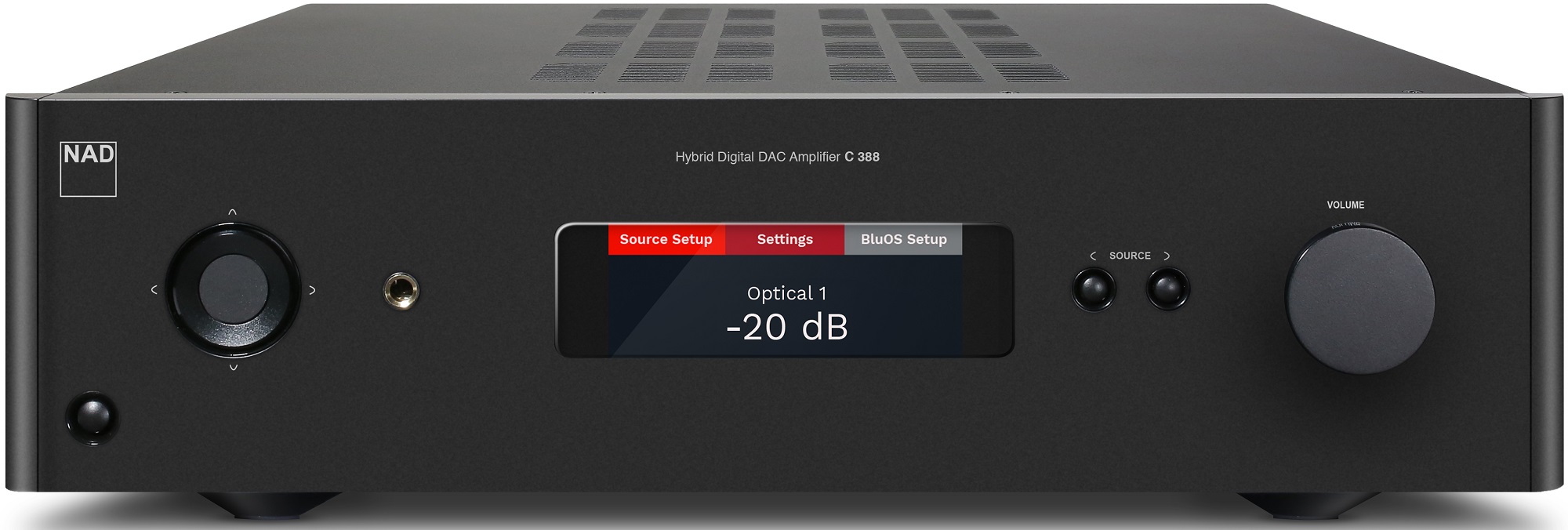 NAD C 388 Stereo Integrated Amp with DAC and Bluetooth, product image from Hifiheaven