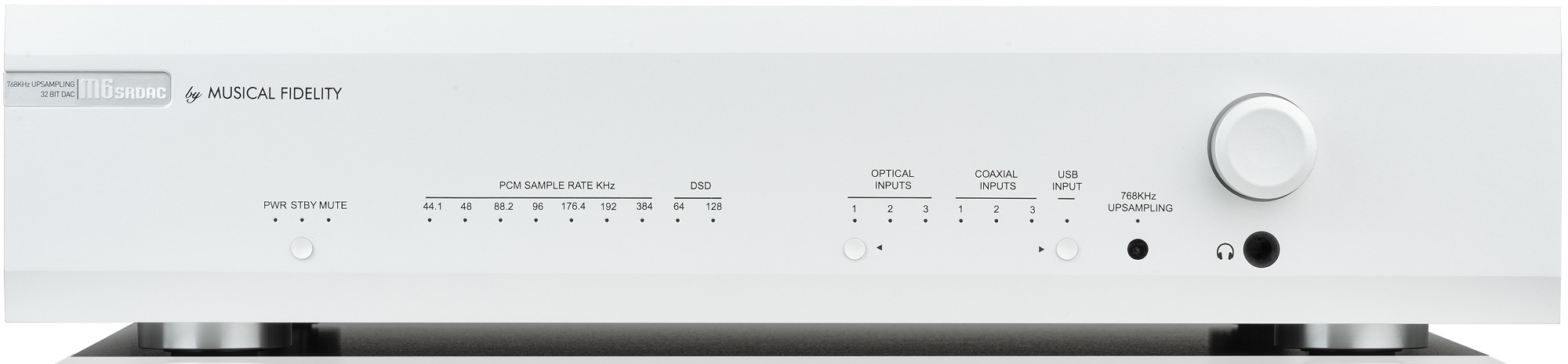 Musical Fidelity M6sR DAC 32/768kHz Upsampling/Reclocking Roon-Tested DAC (Silver), product image from Hifiheaven