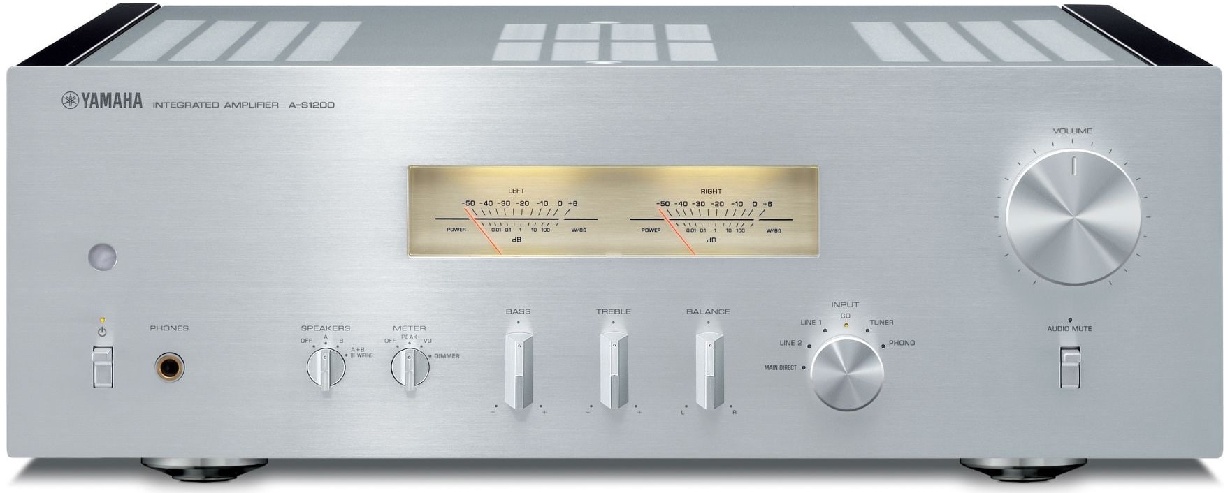 Yamaha A-S1200 Integrated Amplifier (Silver), product image from Hifiheaven