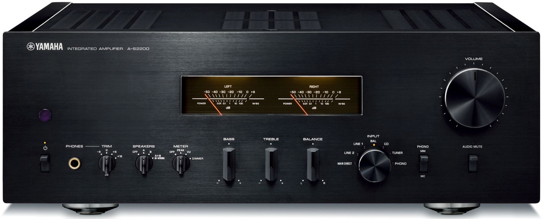 Yamaha A-S2200 Integrated Amplifier (Black), product image from Hifiheaven