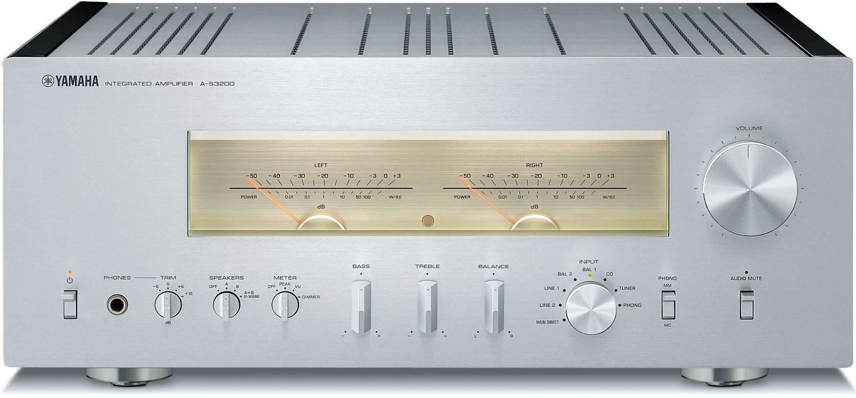 Yamaha A-S3200 Natural Sound Integrated Amplifier (Silver), product image from Hifiheaven