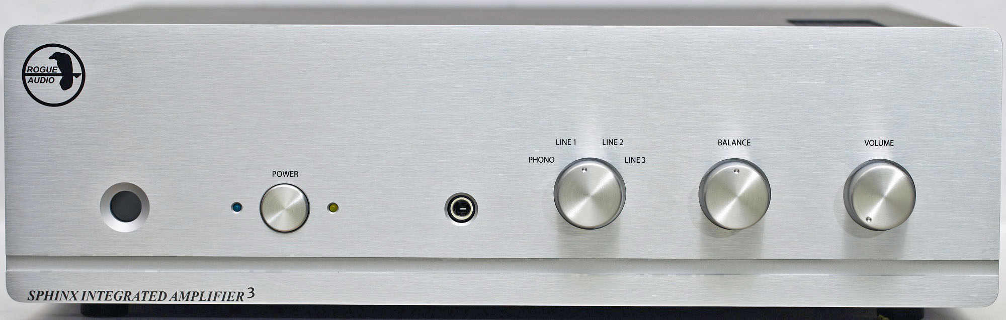 Rogue Audio Sphinx V3 Magnum Upgraded Integrated Amplifier (Silver), product image from Hifiheaven