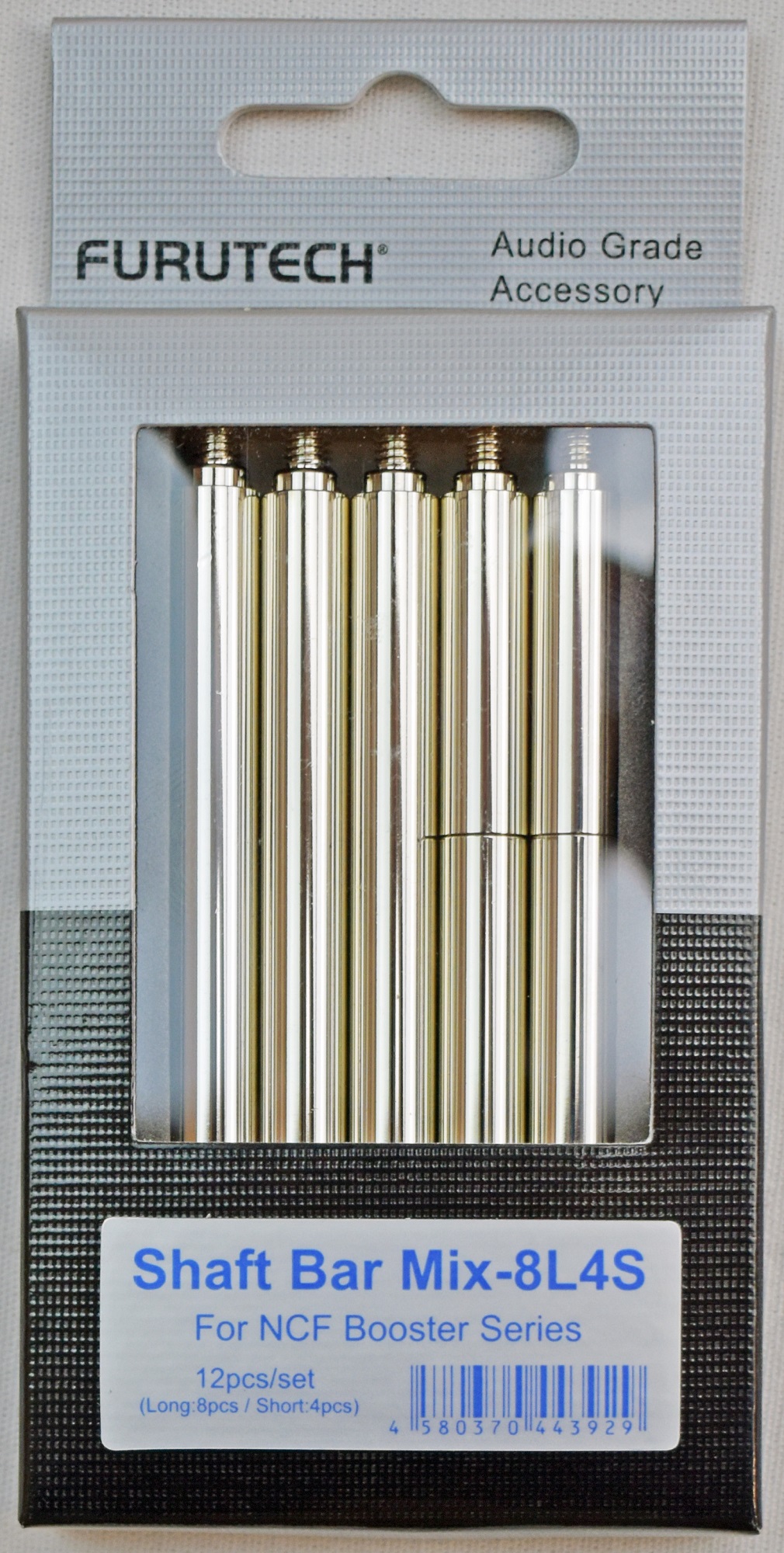 Furutech NCF Booster Extension Shaft Bar Set (8 long & 4 short Bars), product image from Hifiheaven
