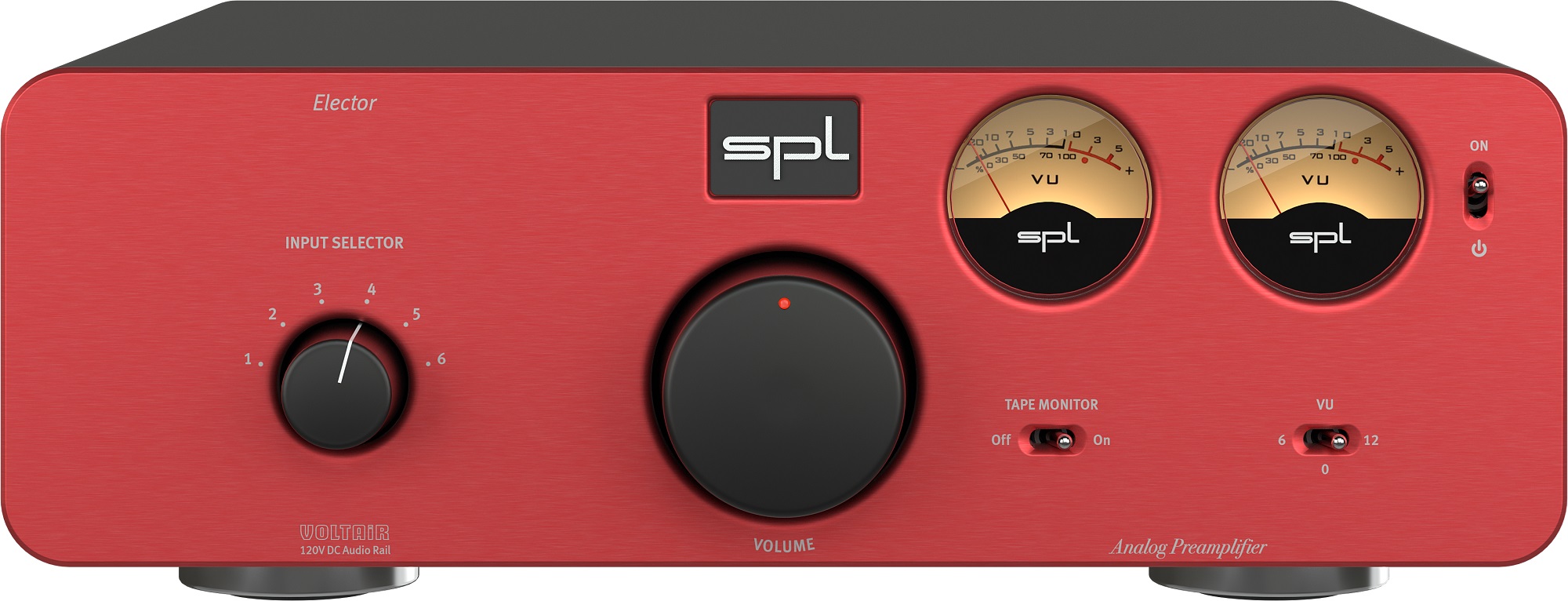 SPL Elector Analog Preamplifier (Red), product image from Hifiheaven