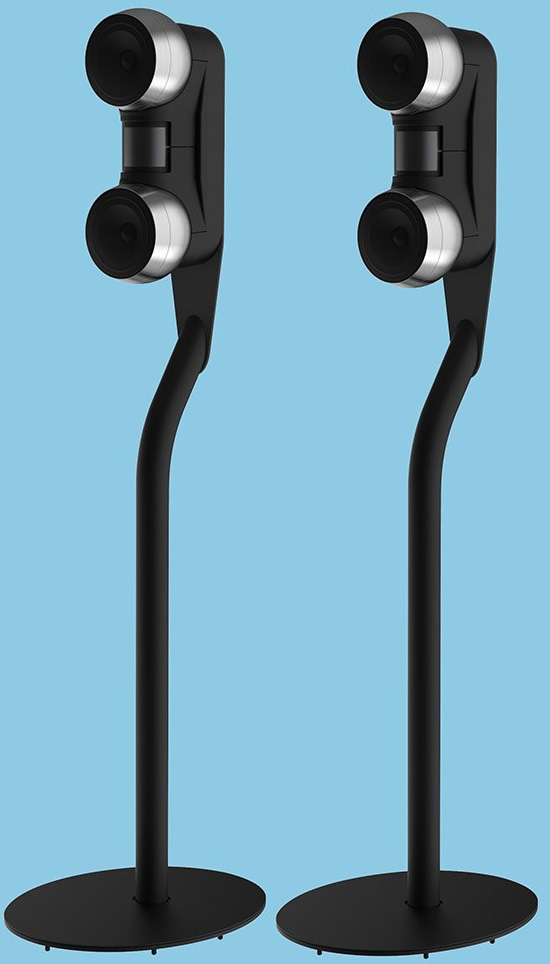 Gallo Acoustics Strada 2 Stainless-Steel Side Speakers with Floorstands (Pair), product image from Hifiheaven