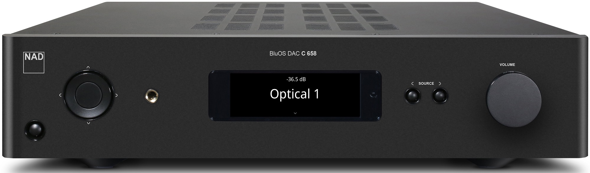 NAD C 658 BluOS Network Player/DIRAC Preamp with Wi-Fi & Bluetooth DAC, product image from Hifiheaven