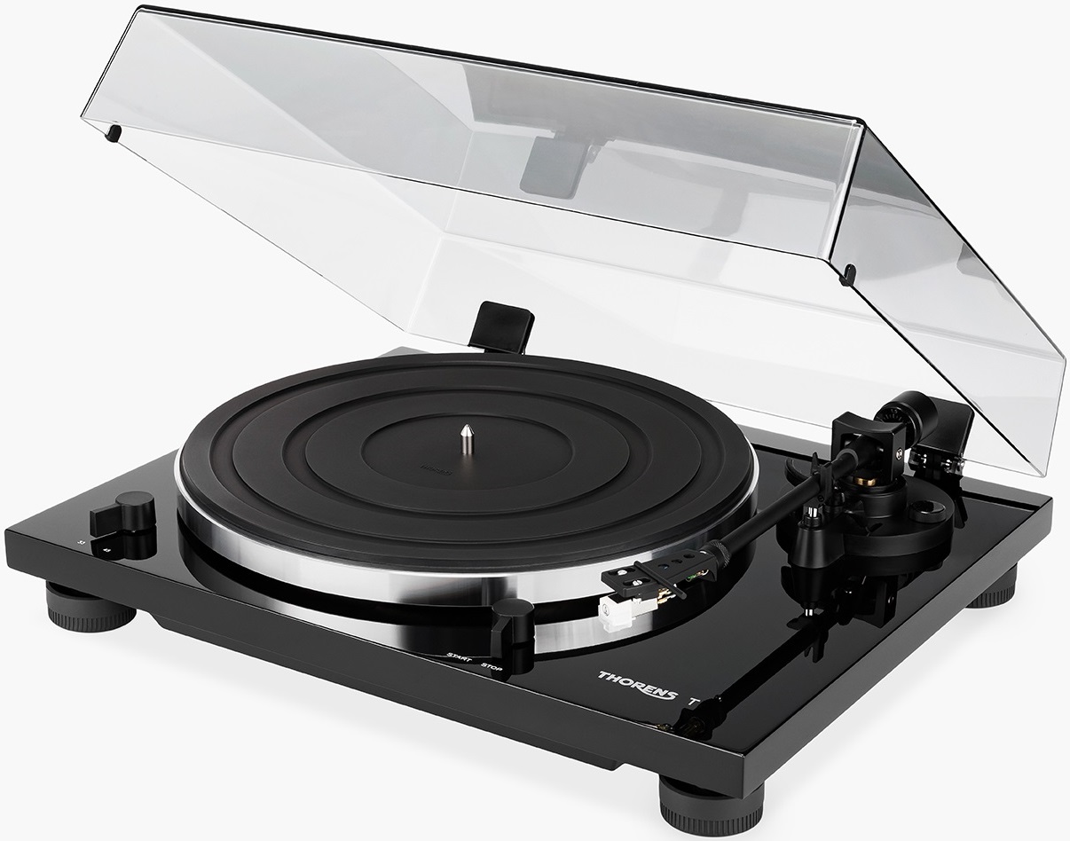 Thorens TD 201 Turntable with AT 3600 Cartridge (Black), product image from Hifiheaven